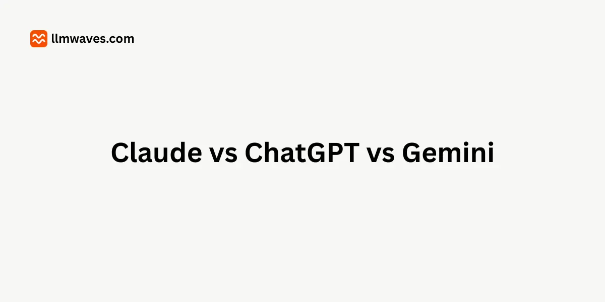 Claude vs ChatGPT vs Gemini: The real choice is six tiers, not one $20 plan